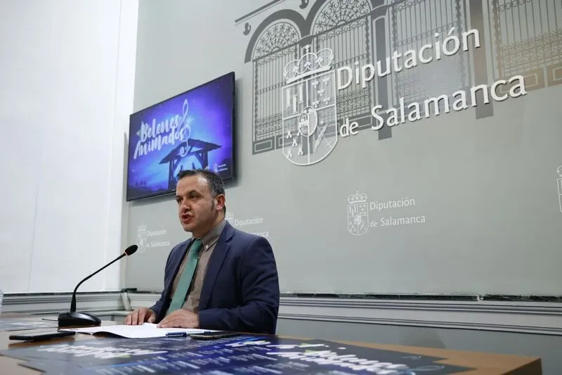 Presentación en la Diputación de Salamanca de la nueva edición del Programa Belenes Animados. Foto de David Sañudo