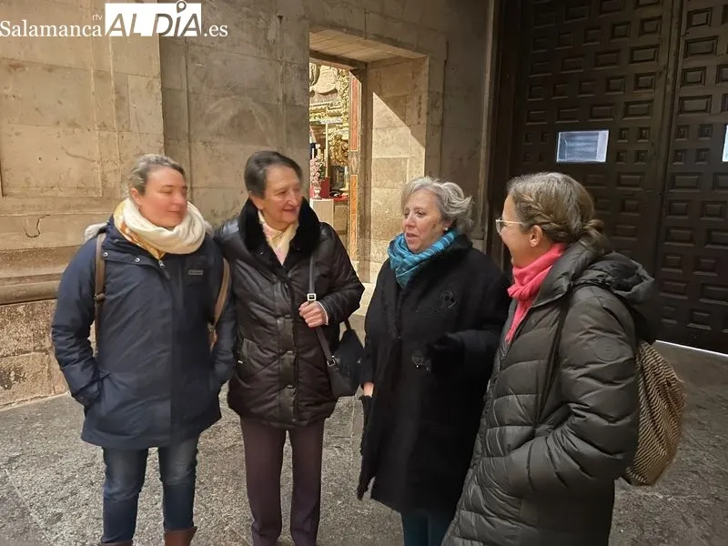 Celebración de la Inmaculada Concepción en la Clerecía, organizada por el colegio de las Jesuitinas
