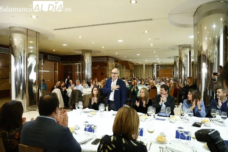 Comida de Navidad del PP de Salamanca en el Hotel Corona Sol. Foto de David Sañudo