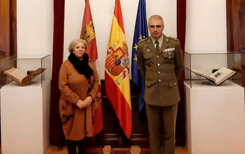 Despedida de Salamanca del coronel Ignacio Javier García López
