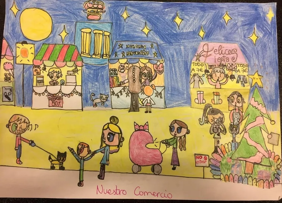 Foto 7 - Los 10 ni&ntilde;os ganadores del concurso de la Asociaci&oacute;n de Comercio reciben 50 Farinatis cada uno