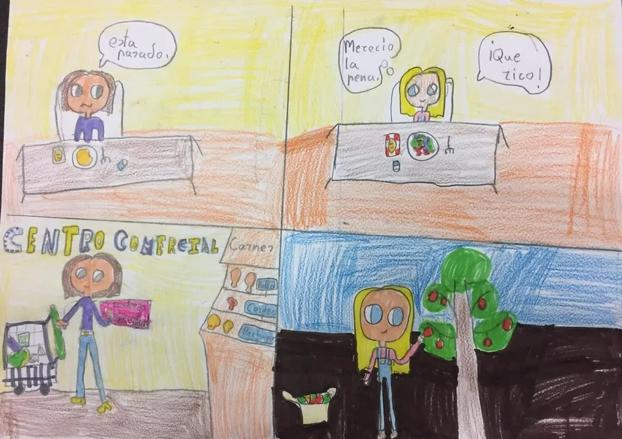 Foto 2 - Los 10 ni&ntilde;os ganadores del concurso de la Asociaci&oacute;n de Comercio reciben 50 Farinatis cada uno