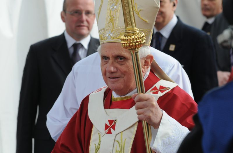 El papa emérito, Benedicto XVI. Foto: Diócesis de Salamanca