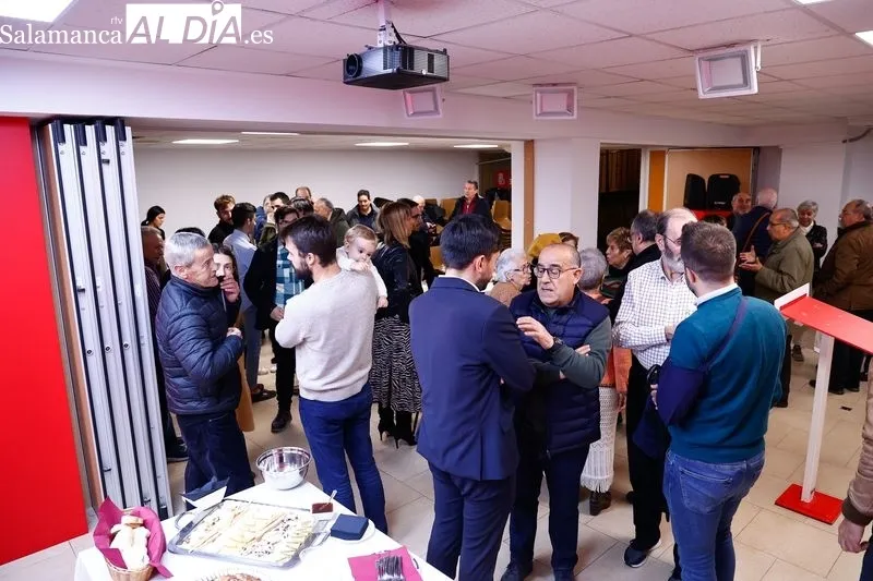 Encuentro navideño del PSOE de Salamanca. Foto de David Sañudo