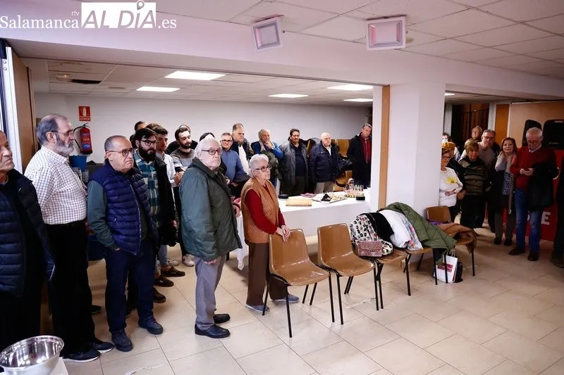 Encuentro navideño del PSOE de Salamanca. Foto de David Sañudo