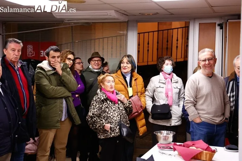 Encuentro navideño del PSOE de Salamanca. Foto de David Sañudo