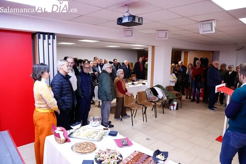 Encuentro navideño del PSOE de Salamanca. Foto de David Sañudo