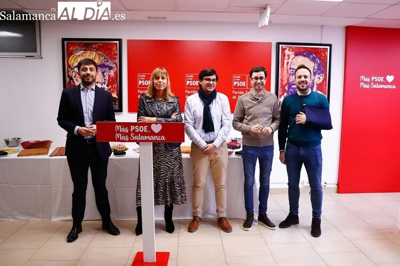 Encuentro navideño del PSOE de Salamanca. Foto de David Sañudo