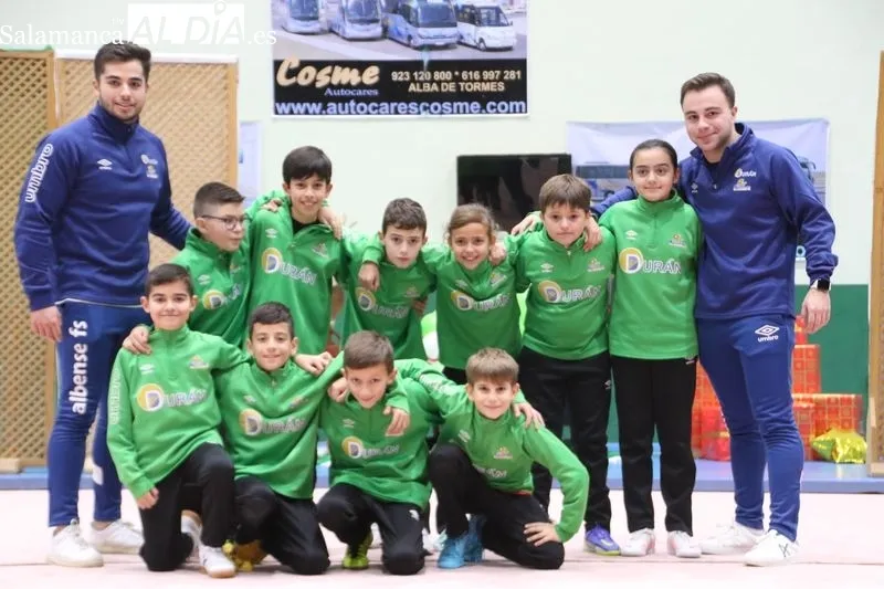 Foto 4 - El Piensos Dur&aacute;n Albense presenta a los noventa ni&ntilde;os y ni&ntilde;as de sus Escuelas Deportivas