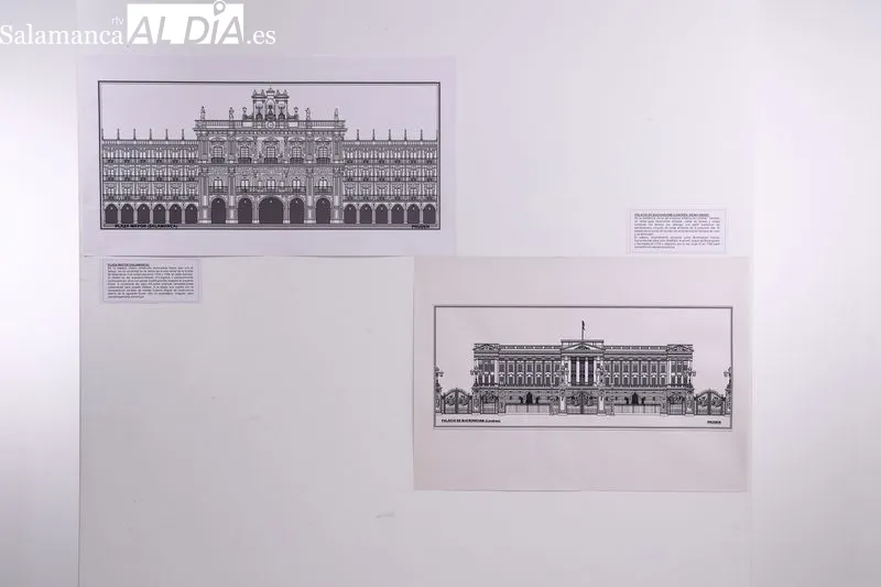 Dibujos de Piqui expuestos en el Centro Municipal Integrado Trujillo. Foto de David Sañudo