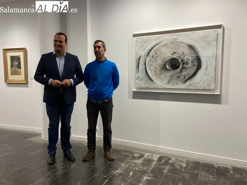 Exposición 'Santiago Martín Varron 1973-2002. Galerismo de vanguardia desde Salamanca', en la Sala La Salina de Salamanca. Foto de Vanesa Martins