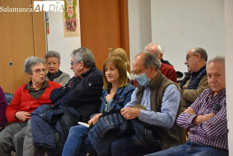 Presentación ante la militancia socialista de Soledad Murillo, candidata a las primarias del PSOE para la Alcaldía de Salamanca. Fotos: Vanesa Martins