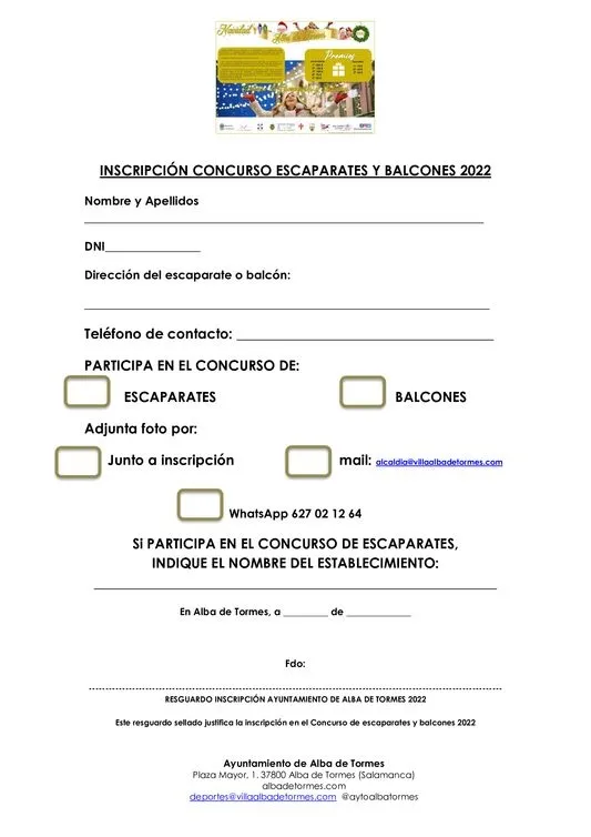 Foto 3 - Abierto el plazo de inscripci&oacute;n para los diferentes concursos navide&ntilde;os y la ludoteca