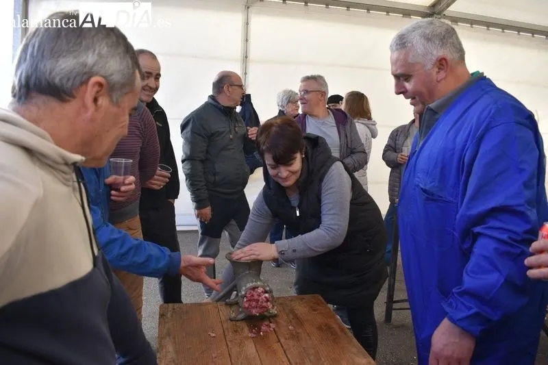 Matanza tradicional en Encinas de Arriba 