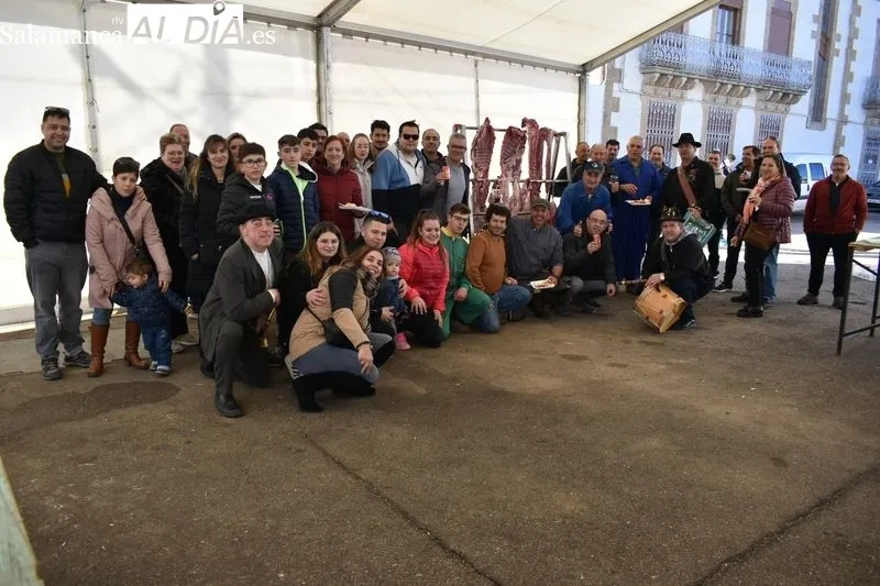Matanza tradicional en Encinas de Arriba 