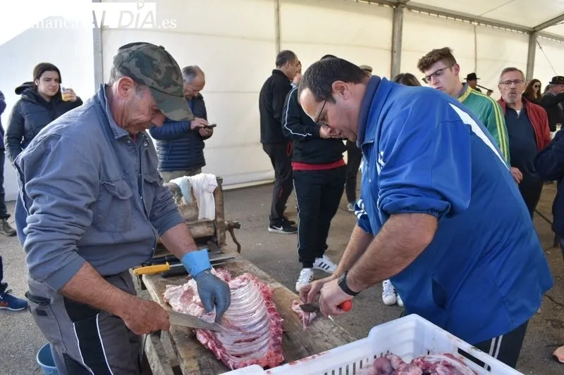Matanza tradicional en Encinas de Arriba 