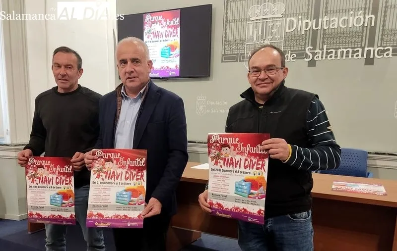 Presentación en la Diputación de esta nueva edición de Navidiver. Foto de Elena González