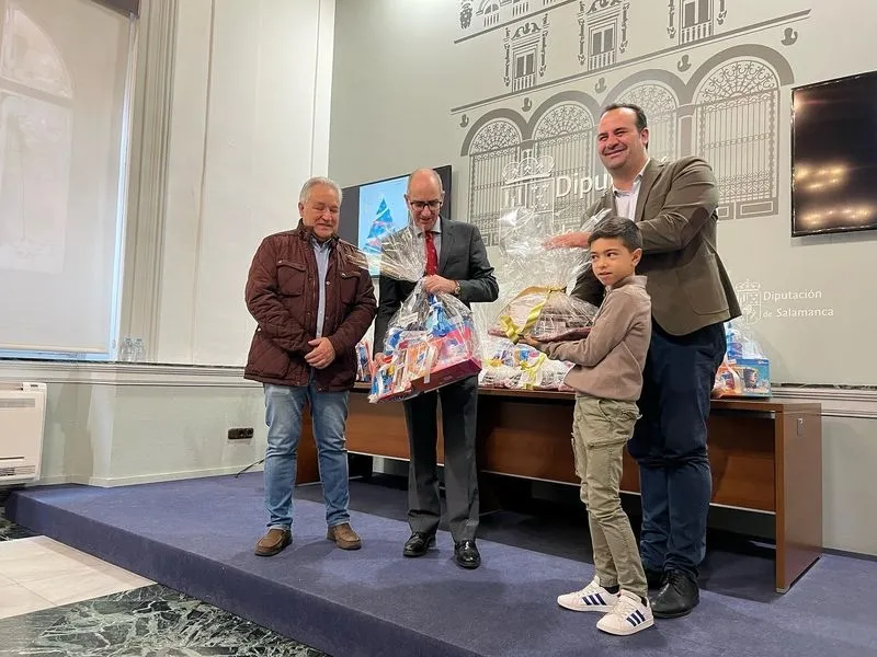 Entrega de premios del concurso de dibujo escolar de la Diputación de Salamanca