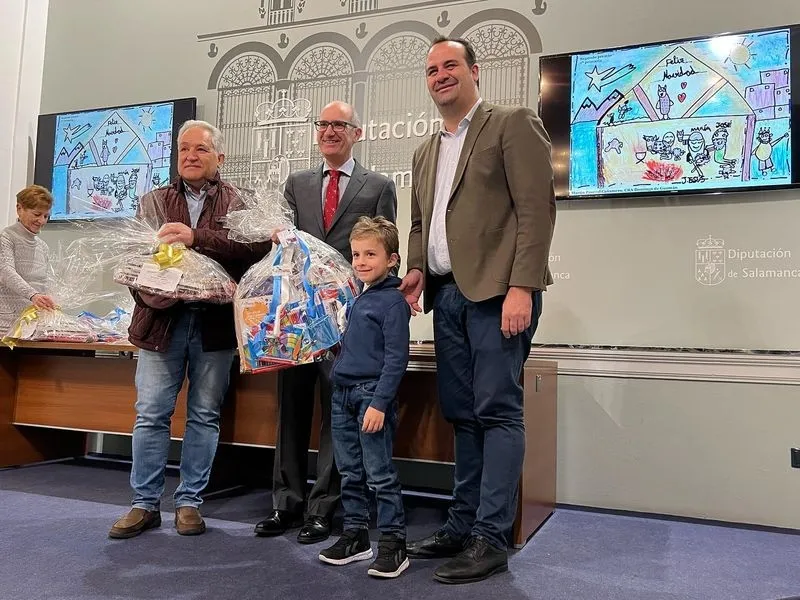 Entrega de premios del concurso de dibujo escolar de la Diputación de Salamanca