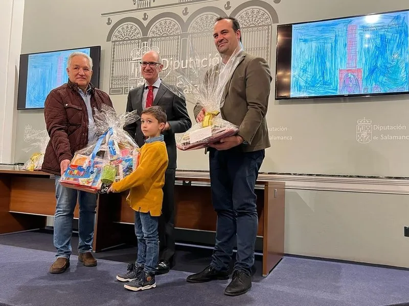 Entrega de premios del concurso de dibujo escolar de la Diputación de Salamanca