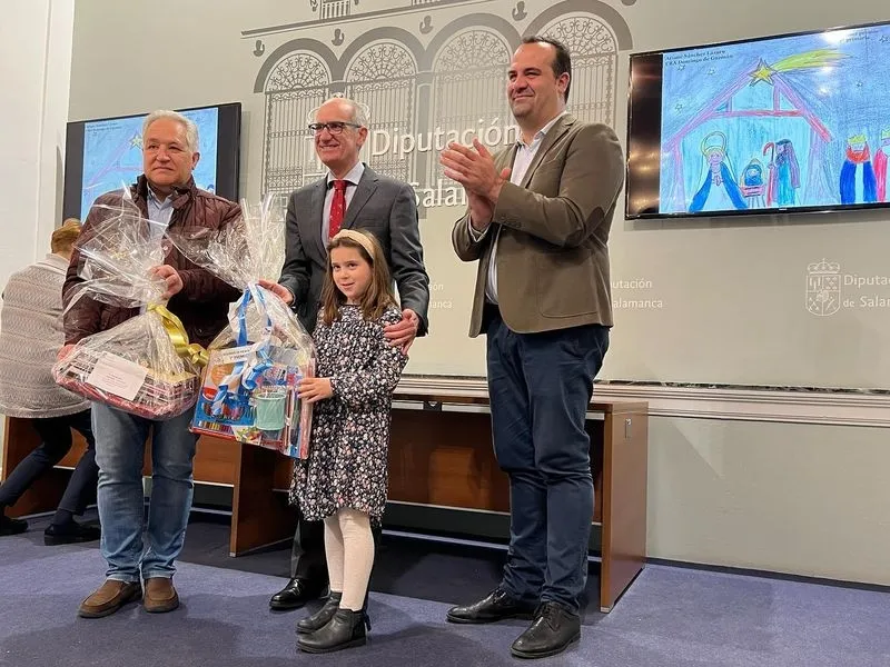 Entrega de premios del concurso de dibujo escolar de la Diputación de Salamanca