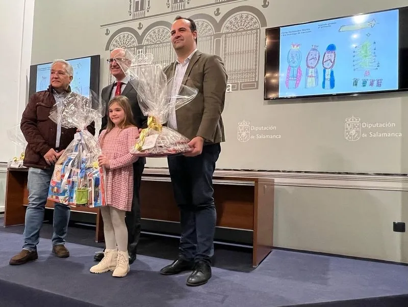 Entrega de premios del concurso de dibujo escolar de la Diputación de Salamanca