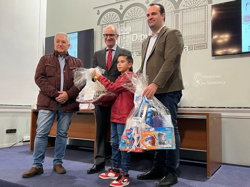 Entrega de premios del concurso de dibujo escolar de la Diputación de Salamanca