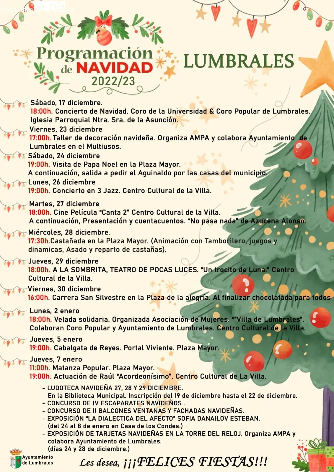 Decoraciones navideñas en los escaparates y fachadas de viviendas premiados