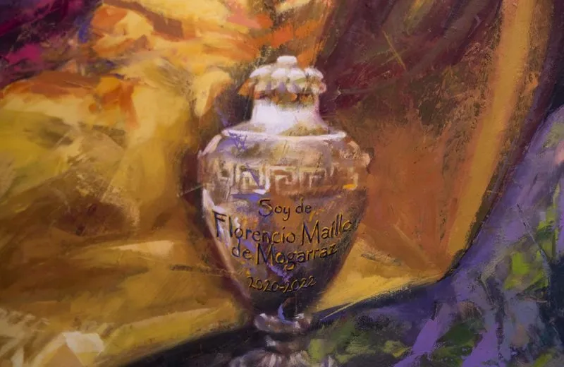 Una pintura monumental para llevar el arte contemporáneo a la catedral de Salamanca
