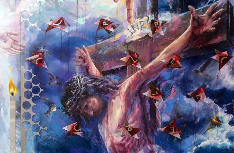 Una pintura monumental para llevar el arte contemporáneo a la catedral de Salamanca