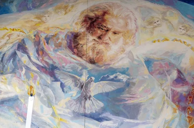 Una pintura monumental para llevar el arte contemporáneo a la catedral de Salamanca