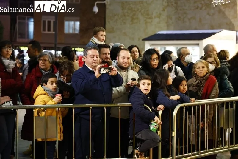 Multitudinario recibimiento a Papá Noel en El Corte Inglés   | Fotos: David Sañudo