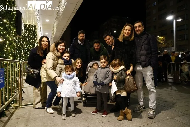 Multitudinario recibimiento a Papá Noel en El Corte Inglés   | Fotos: David Sañudo