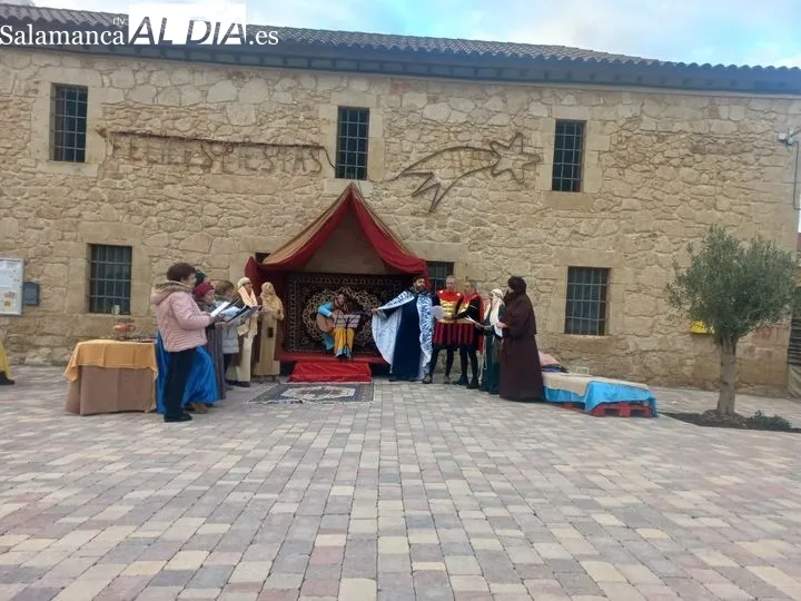 Belén Viviente en la localidad de Rollán