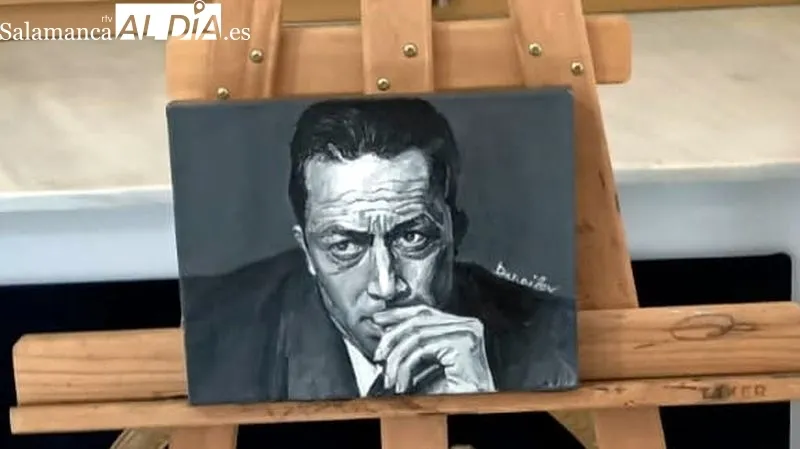 La joven artista Sofía Danailov Esteban presentó su exposición junto con Rosa del Pozo, concejala de cultura