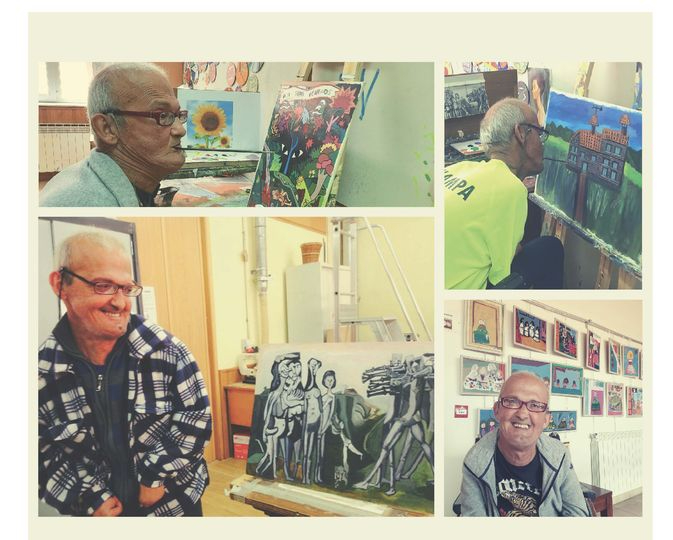 Salamanca acogerá una muestra de pintura con la boca del artista Francisco Javier Marcos González