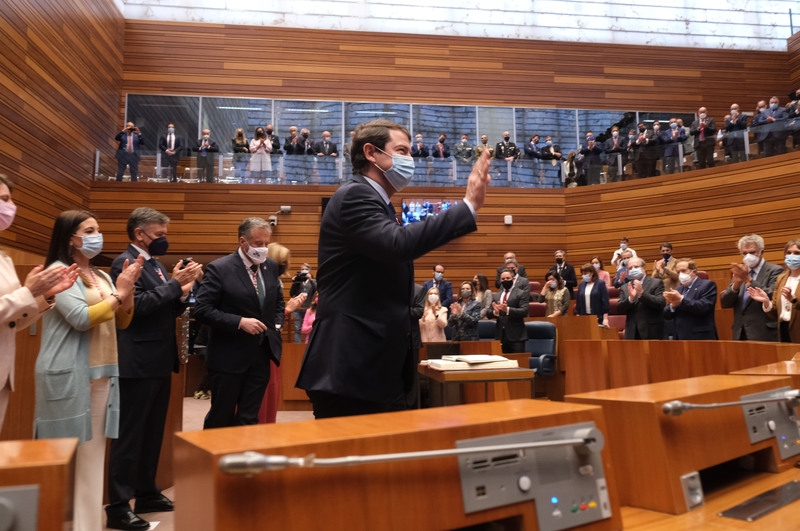 Mañueco estrena la legislatura y ofrece diálogo y tolerancia para hacer una Castilla y León activa, en progreso