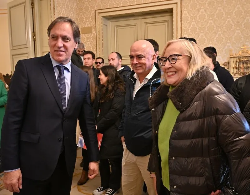 Recepción en el Ayuntamiento de Salamanca a los participantes en los 50ª Cursos de Especialización en Derecho de la Universidad de Salamanca