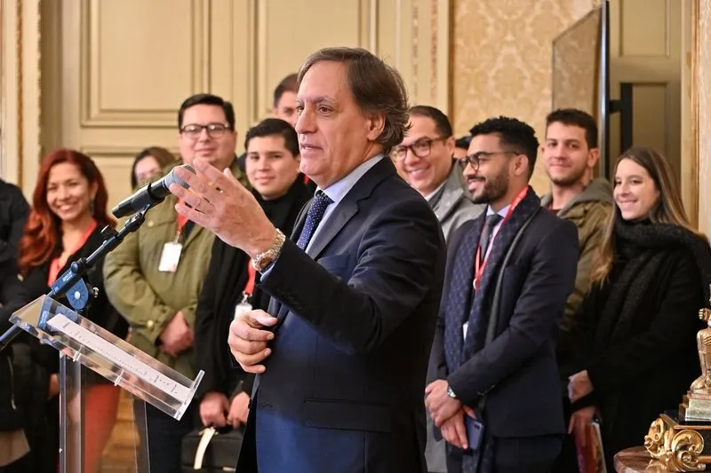 Recepción en el Ayuntamiento de Salamanca a los participantes en los 50ª Cursos de Especialización en Derecho de la Universidad de Salamanca