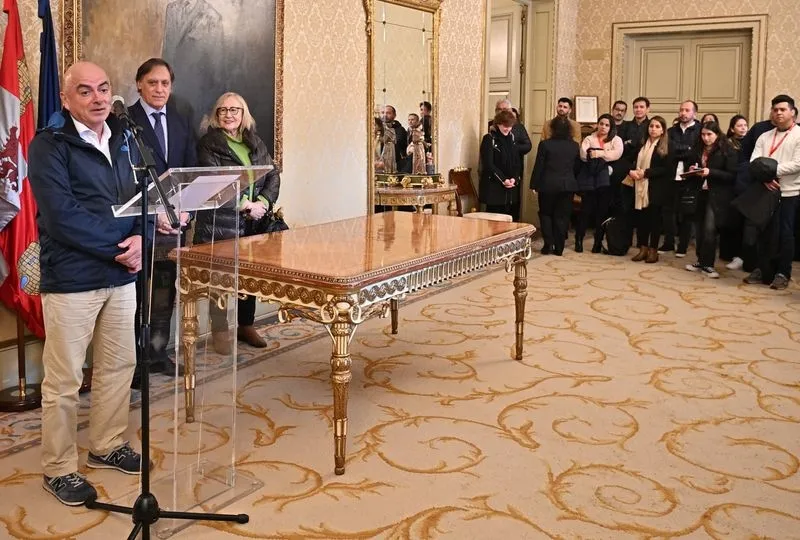 Recepción en el Ayuntamiento de Salamanca a los participantes en los 50ª Cursos de Especialización en Derecho de la Universidad de Salamanca