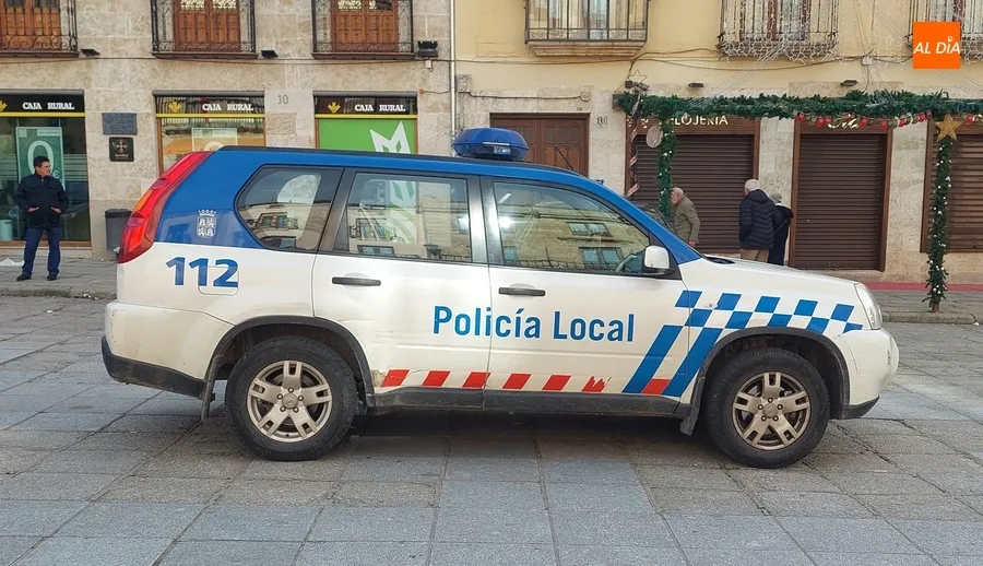 Foto 3 - Ronda de multas en plena Plaza Mayor para arrancar el a&ntilde;o