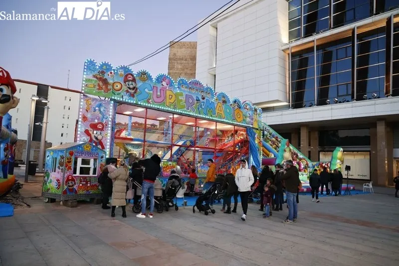 Pista de hielo de Salamanca. Fotos David Sañudo