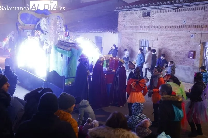 Cabalgata de Reyes en Castellanos de Moriscos. Foto: David Sañudo
