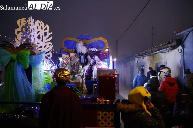 Cabalgata de Reyes en Castellanos de Moriscos. Foto: David Sañudo