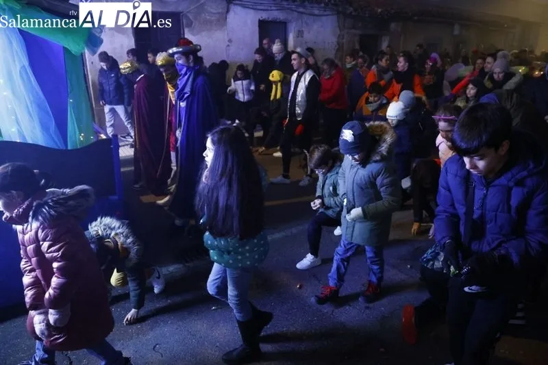 Cabalgata de Reyes en Castellanos de Moriscos. Foto: David Sañudo