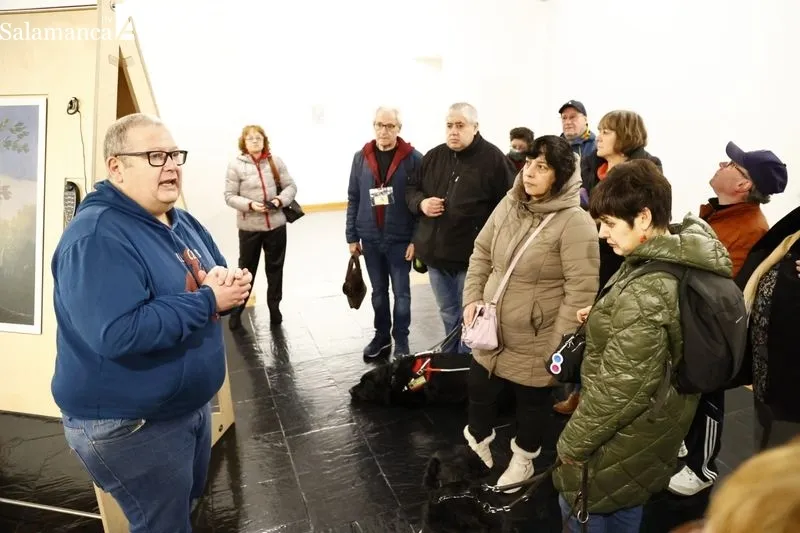 Afiliados de la ONCE de Salamanca acuden a 
