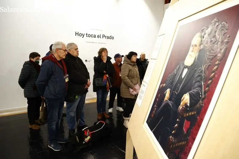 Afiliados de la ONCE de Salamanca acuden a 