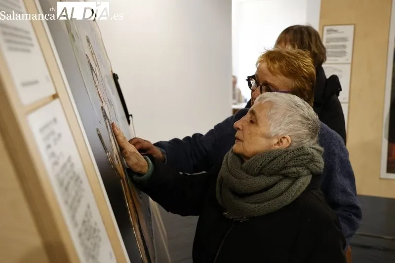 Afiliados de la ONCE de Salamanca acuden a 