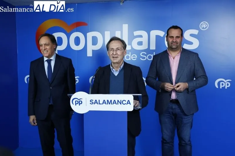 El PP de Salamanca ratifica como candidato al alcalde García Carbayo. Fotos David Sañudo