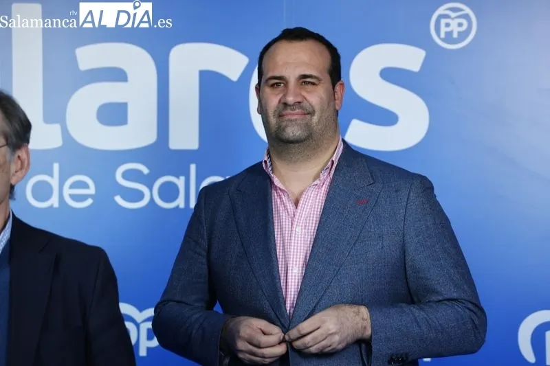 El PP de Salamanca ratifica como candidato al alcalde García Carbayo. Fotos David Sañudo